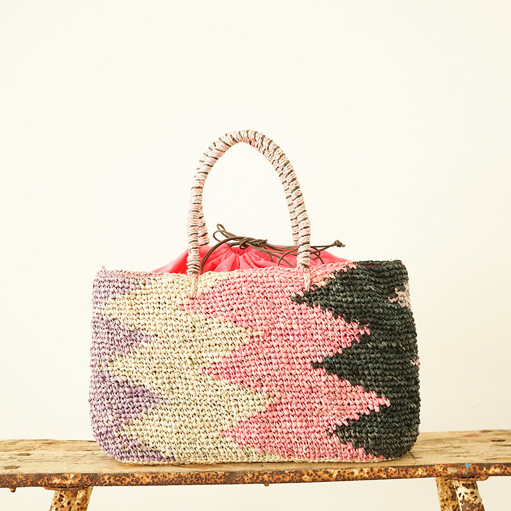 トートバッグ Ami Raffia Tote Bag Ami Raffia Tote Bag (AMI PARIS/トートバッグ) ULL033AW0077