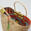 バングクアンミニバック　Bangkuan mini basket. With batik design lining